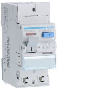 Hager differentieel 2p 40A 30mA type aqc - CDS240E