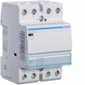 Hager - Contactor 4X40A 230V 4Ng - Esc441