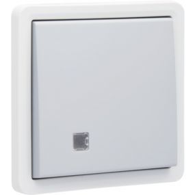 Niko Hydro wisselcontroleschakelaar grijs schroefklemmen - 700-37600