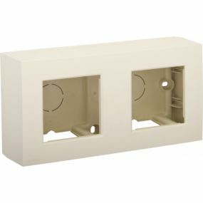 Niko - Opbouwdoos dubbel cream - 100-80200