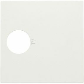 Niko - Centraalplaat tv stopcontact white - 101-69101