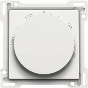Niko - Plaque Centrale Pour Horloge 2P 16A Blanc - 154-64906
