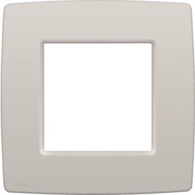 Niko - Plaque de recouvrement simple light grey - 102-76100
