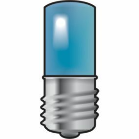 Niko - Lampe led E10 bleu - 170-37002