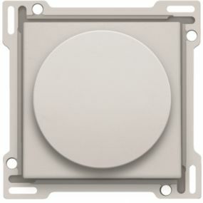 Niko - Plaque centrale pour variateur rotatif gris clair - 102-31000