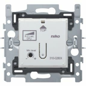 Niko - Socle variateur bouton poussoir led 3-DRAADS 100VA - 310-02800