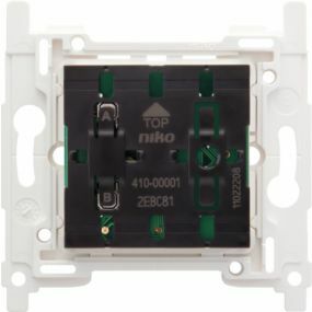 Niko - Socle interrupteur sans fil 2 boutons de commande - 410-00001