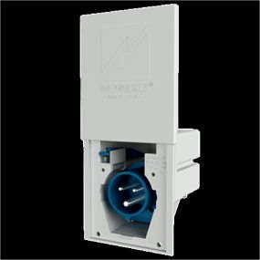 Mennekes - Prise male encastre 2P+T 16A 220V - M8001