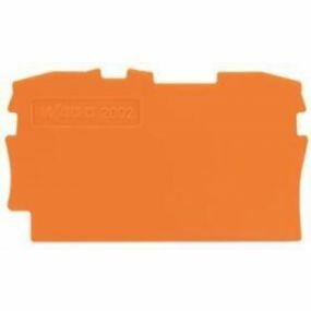 Wago - Plaque intermediaire orange - 2002-1292