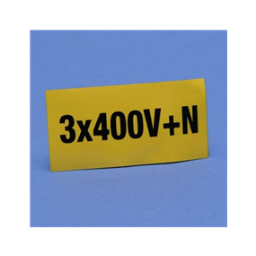 Bpp-Blue-Point - Voltagemerker 35X70Mm 3X400V+N - 3X400VN