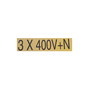 Bpp-Blue-Point - Marqueur Volt 30X130Mm 3X400V+ - 3X400VNG