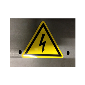 Teco - Triangle de securite en vinyle 100M - Tev100