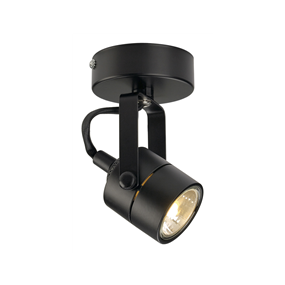 Slv - Applique/plafonnier Spot 79 Gu10, Noir, Avec, Ro - 132020
