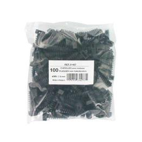 Reddy Spiraalplug voor kabelbinders zwart kunststof 100 stuks - 1236031487