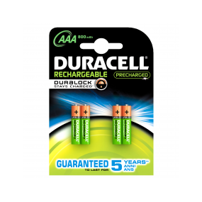 Duracell - Bl 4 Hr3 Rechargeable 800 Mah - 5000394203822