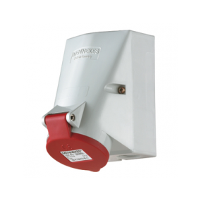 Mennekes Prise murale 16a4p6h400v rouge - M418