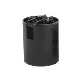 Electroplast - Socket Thermoplast Lisse  Noir - 110S-04
