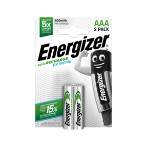 Energizer - 2 Batterijen Extreme Aaa 800Mah - 2Hr03Ex800