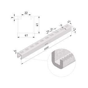 Trayco - Rail De Support - 10303