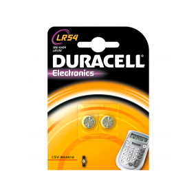 Duracell - 2 Batterijen Horloge Lr54 1,5V Large - 5000394052550