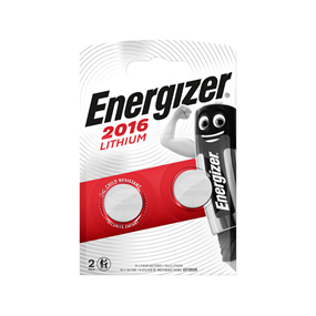 Energizer - 2 Batteries Lithium 3V Cr2016 - Cr2016/2