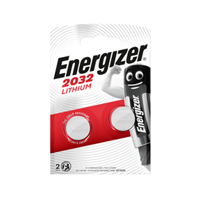 Energizer - 2 Batterijen Lithium 3V Cr2032 - Cr2032/2