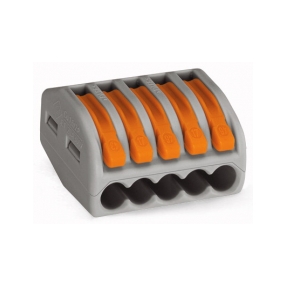 Wago - Steekklem Snel 5X 0,08-2,5(4S) - 222-415