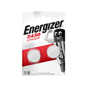 Energizer - 2 Batterijen Lithium 3V Cr2430 - Cr2430/2