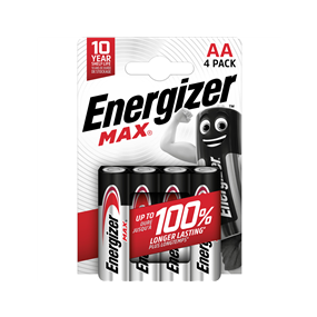 Energizer - Energizer Max Aa Lr06 Bl4 - Maxaabl4