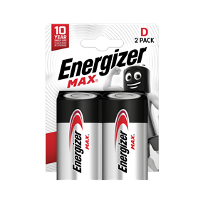 Energizer - Energizer Max D Bl2 Lr20 - Maxdbl2