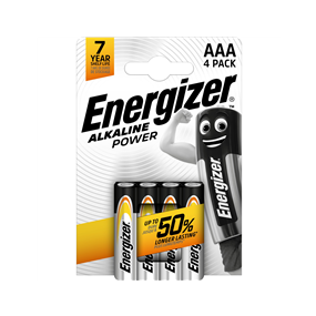 Energizer - 4 Bat. Energizer Aaa - Powaaabl4