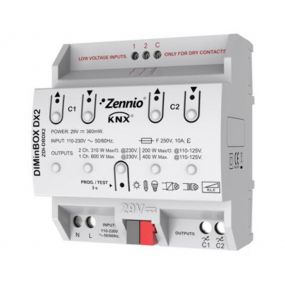 Zennio - Zennio Diminbox Dx2 Dimmer - Zezdi-Dbdx2