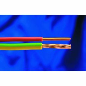 Stijve Vob Zwart - H07V-U (ECA) 1,5 MM2 450/750V Per 100M