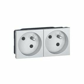 Legrand Mosaic prise multis 2x2p+t alu - 079272