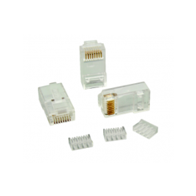 Gigamedia - Blister Plug Rj45 Utp C5E/C6 - Mj8Ep8C