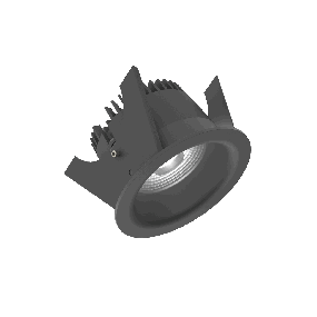 Illuxtron - Linea 75 Hv-Fd Cs Black 10,3W - 912A03Bl5C02