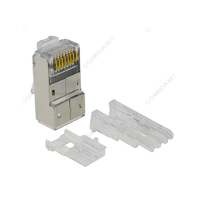 Gigamedia - Blister Plug Rj45 Ftp C6 blister per 10 stuks - Mj8C68Pb8C