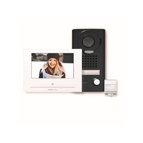 Aiphone - Kit video montage en surface noir avec moniteurs 7" Wi-Fi - A01008424