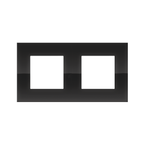 Niko - Plaque de recouvrement 2V Ca71 L Bl - 242-76800