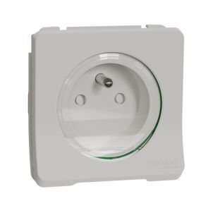 Schneider Electric Contactdoos inzetstuk inbouw IP55 wit kunststof IK08 - MUR39133