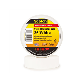 3Mbelgium - Tape T35  Pvc Blc 19Mmx20M - 7100240608