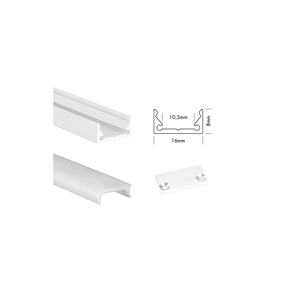 Unibright - 200Cm S-Line Low Blanc + Couve - Sll2Mw