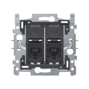 Niko - 2 RJ45-aansluitingen UTP - 170-66162