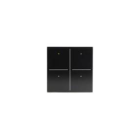 Velbus Module de commande en verre 4 touches - VMBGP4-B-20