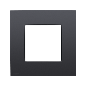 Niko Plaque de recouvrement simple, couleur Niko Intense anthracite coated - 133-76100