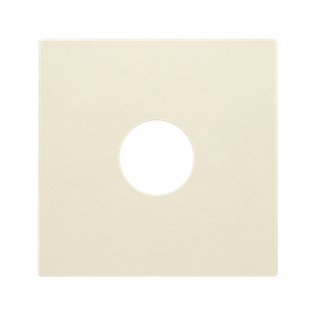 Niko afwerkingsset voor enkelvoudige coax aansluiting voor tv cream - 100-69102