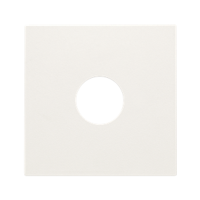 Niko Original centraalplaat coax tv, white - 101-69102