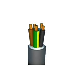 Installatiekabel XVB-CCA 5G2,5 mm² 0,6/1 kV grijs - XVB5G2,5R50NEXULTIMO