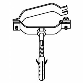 Vaillant - Ovale beugels Solar buis DN16 (1stuk = 1 zakje) Solar onder druk