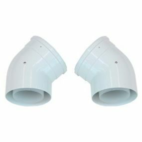Vaillant - Coude 45° concentrique PP (2 pièces) pour ecoTEC V C 806/1006/1206